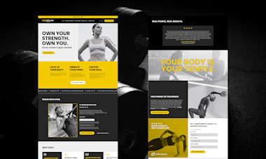 Phil Nolan Fitness Web Design