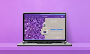 Perfume Brand Website Design 