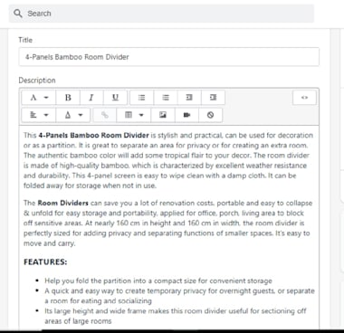 Write shopify product descriptions, shopify seo descriptions by Sharupmiazy | Fiverr