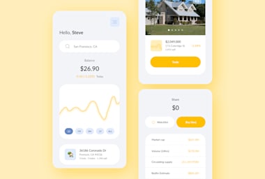 Real estate bidding app