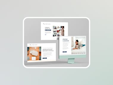 LandingPage design & development