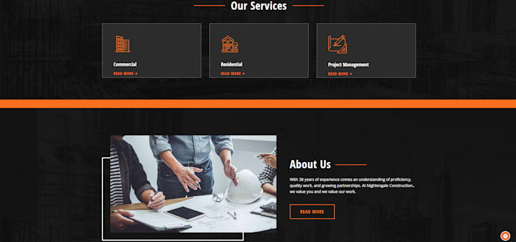 Website project portfolio filter
