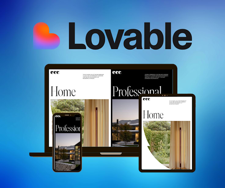 ECC - Professional Home & Real Estate Website Desi responsive website portfolio preview