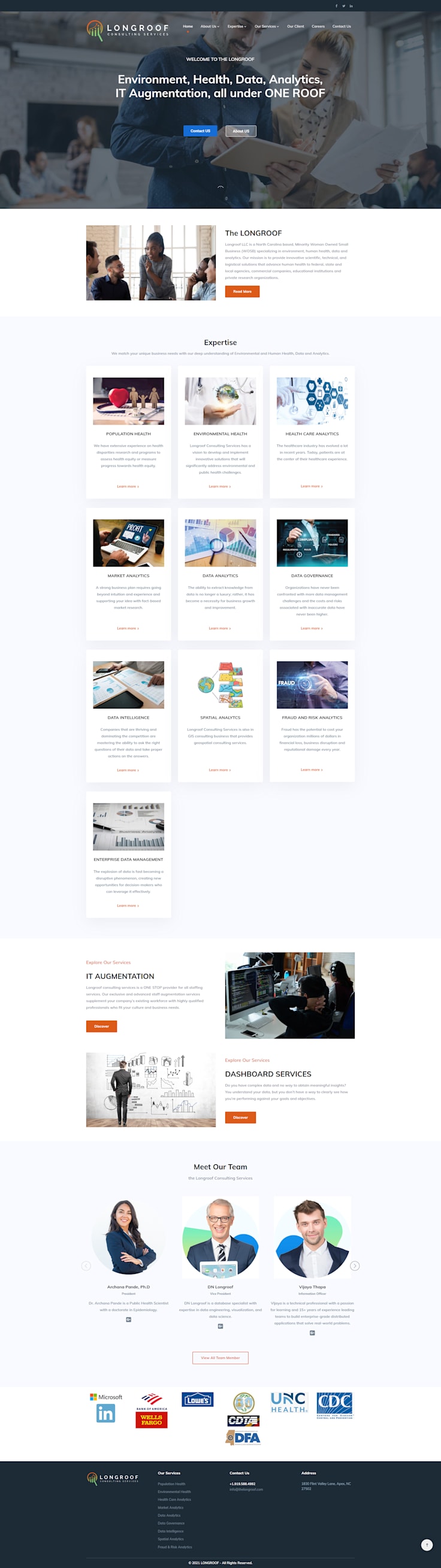 The LONGROOF Consulting Services