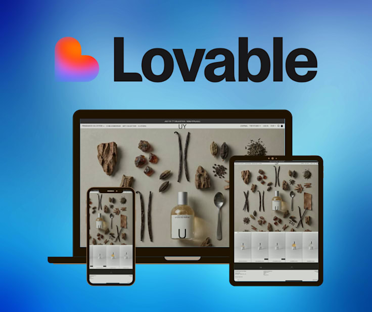 UY - Fragrance & Fashion Collection  responsive website portfolio preview