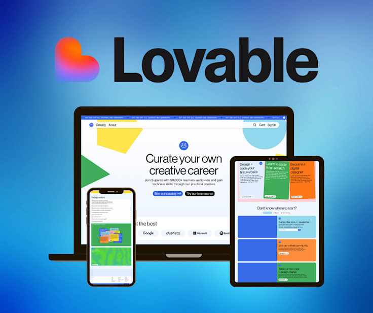 Creative Career Website - Modern Job & Growth Plat responsive website portfolio preview