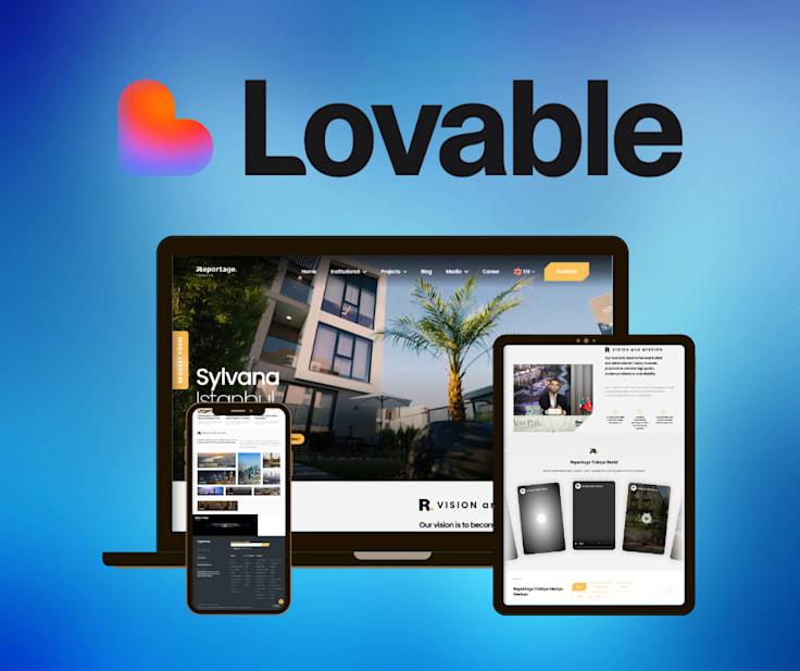 Reportage - Modern Real Estate & Housing Website responsive website portfolio preview