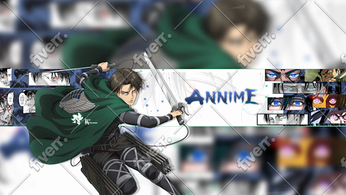 Design the best anime banner for your social media by Notbronco | Fiverr
