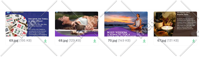 Image d'échantillon de travail