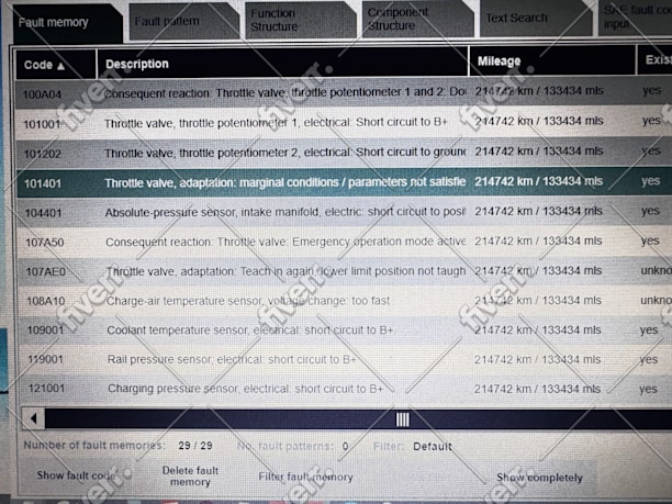 Immagine del campione di lavoro