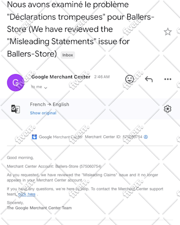 Image d'échantillon de travail