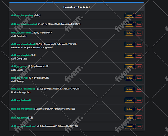 Install fivem server qb or esx to your vps with database by ...