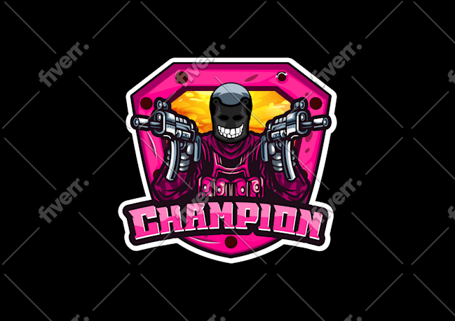 Design gaming logo for rust server by King_vectorss | Fiverr