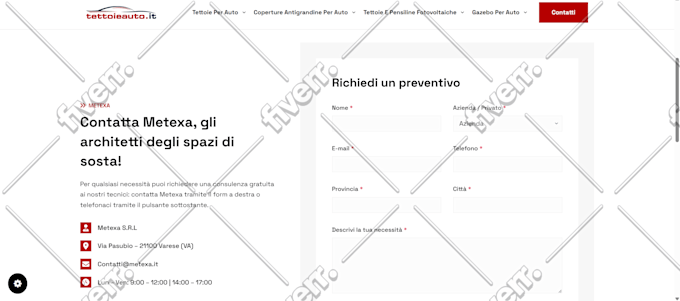 Immagine del campione di lavoro