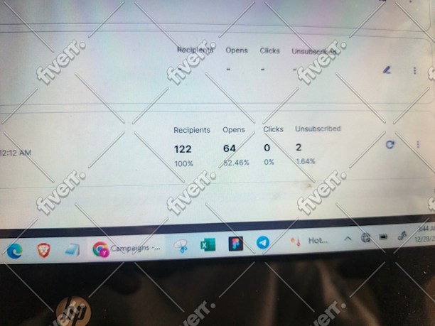 Immagine del campione di lavoro