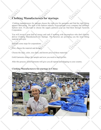 Immagine del campione di lavoro