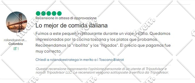 Immagine del campione di lavoro