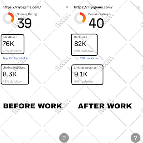 Immagine del campione di lavoro