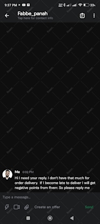 Image d'échantillon de travail