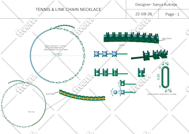 Immagine del campione di lavoro