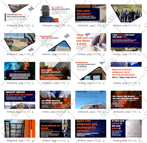 Image d'échantillon de travail