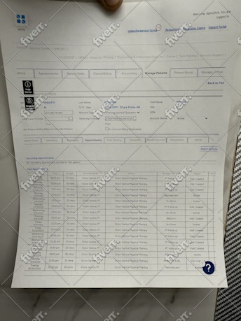 Immagine del campione di lavoro