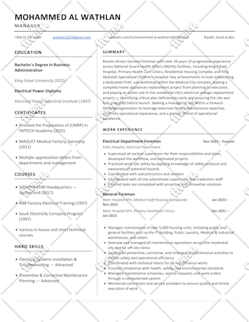 Image d'échantillon de travail