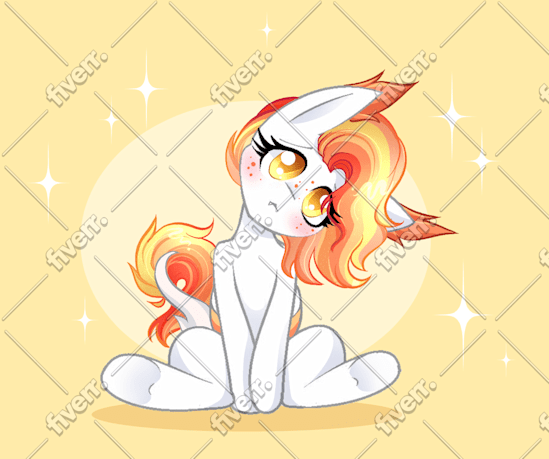 Vector Daybreaker Mlp Draw Your Mlp Oc In Base Art By Rubyart44 Fiverr
