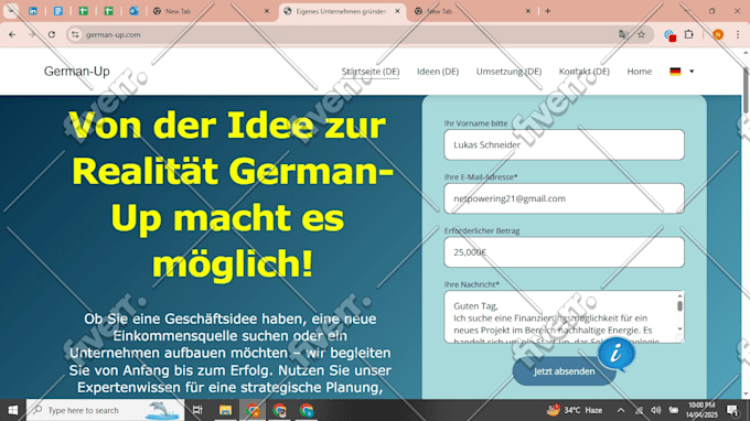 Bild des Arbeitsbeispiels