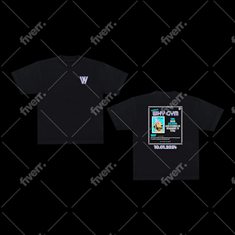 TShirt Design for husnainsultan1, Fiverr delivery