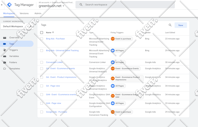 Image d'échantillon de travail