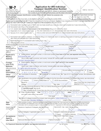 Image d'échantillon de travail
