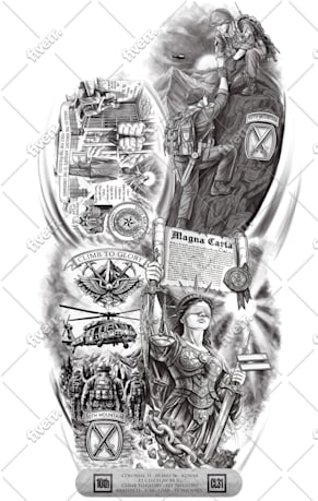 Image d'échantillon de travail