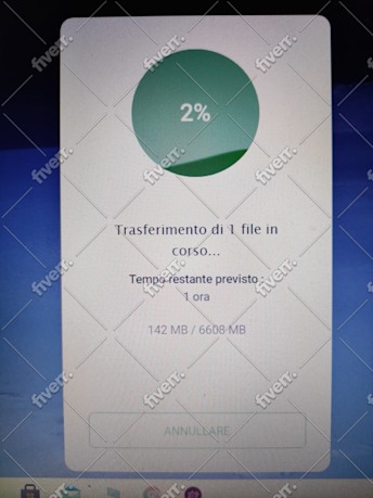 Image d'échantillon de travail