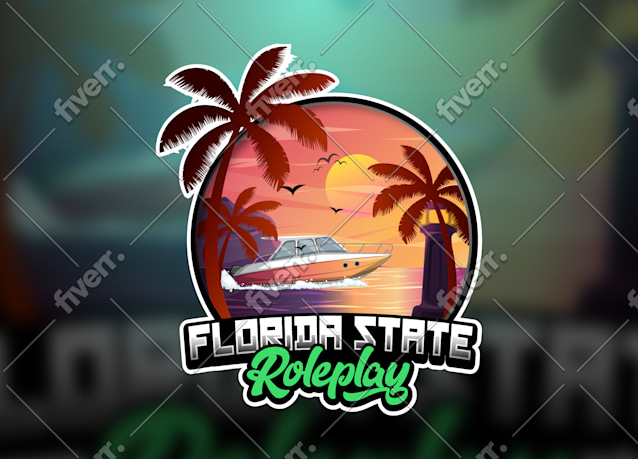 Professional roleplay fivem and discord logo by King_vectorss | Fiverr