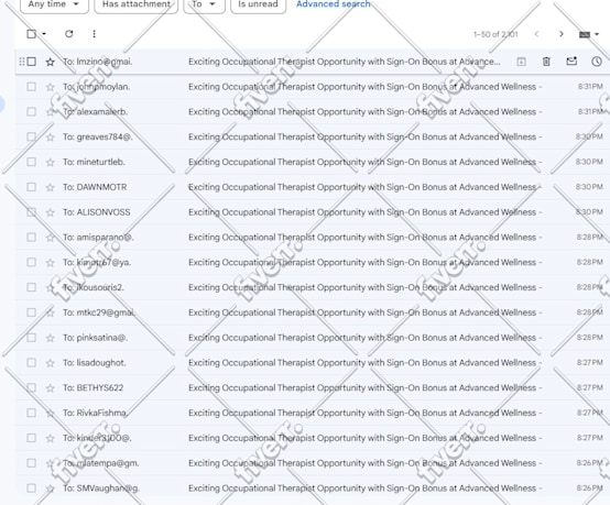 Image d'échantillon de travail