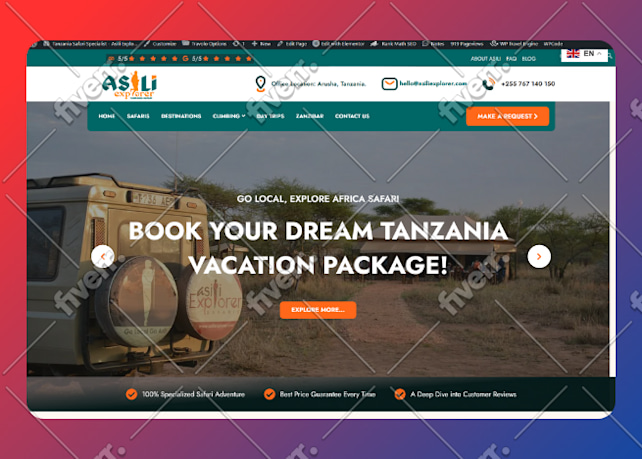 Immagine del campione di lavoro