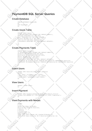 Image d'échantillon de travail
