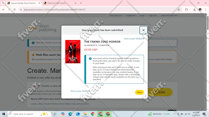 Immagine del campione di lavoro