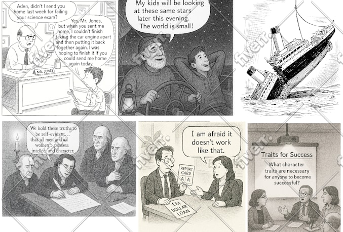 Image d'échantillon de travail