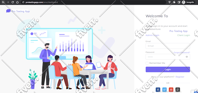 Immagine del campione di lavoro