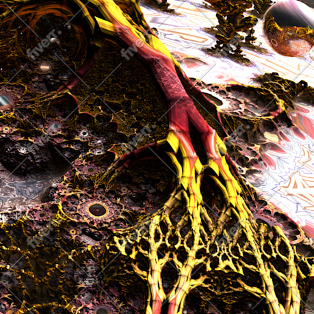 Create a 3d psychedelic fractal animation for your trippy music by