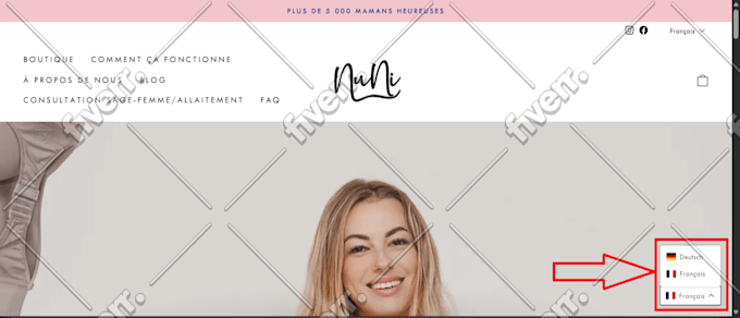 Image d'échantillon de travail