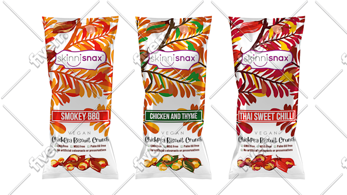 Product Design for skinnisnax, Fiverr delivery