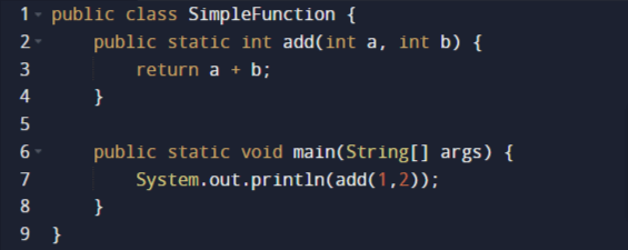 Java “add” function is more verbose than Scala.