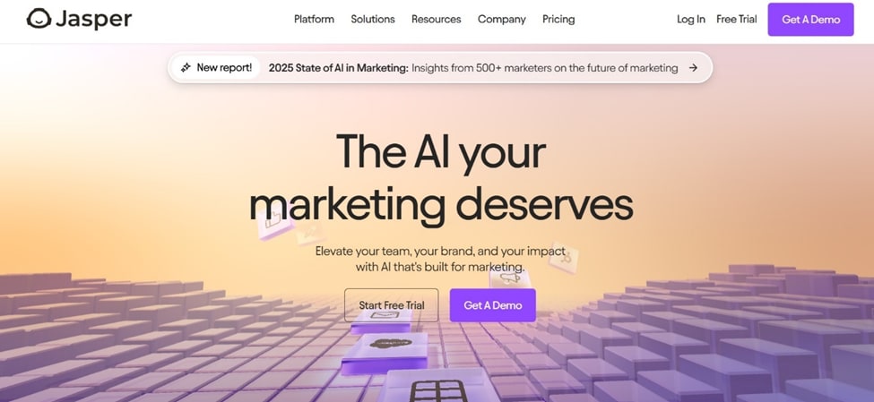 Jasper homepage