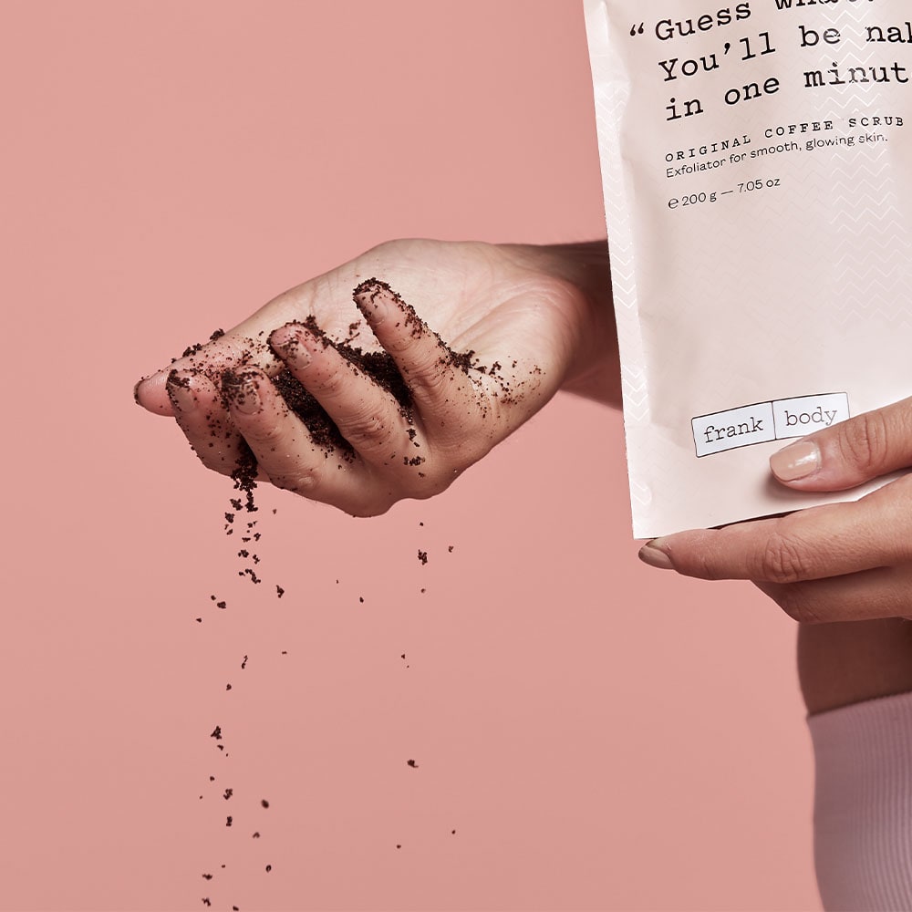 Frank Body coffee scrub