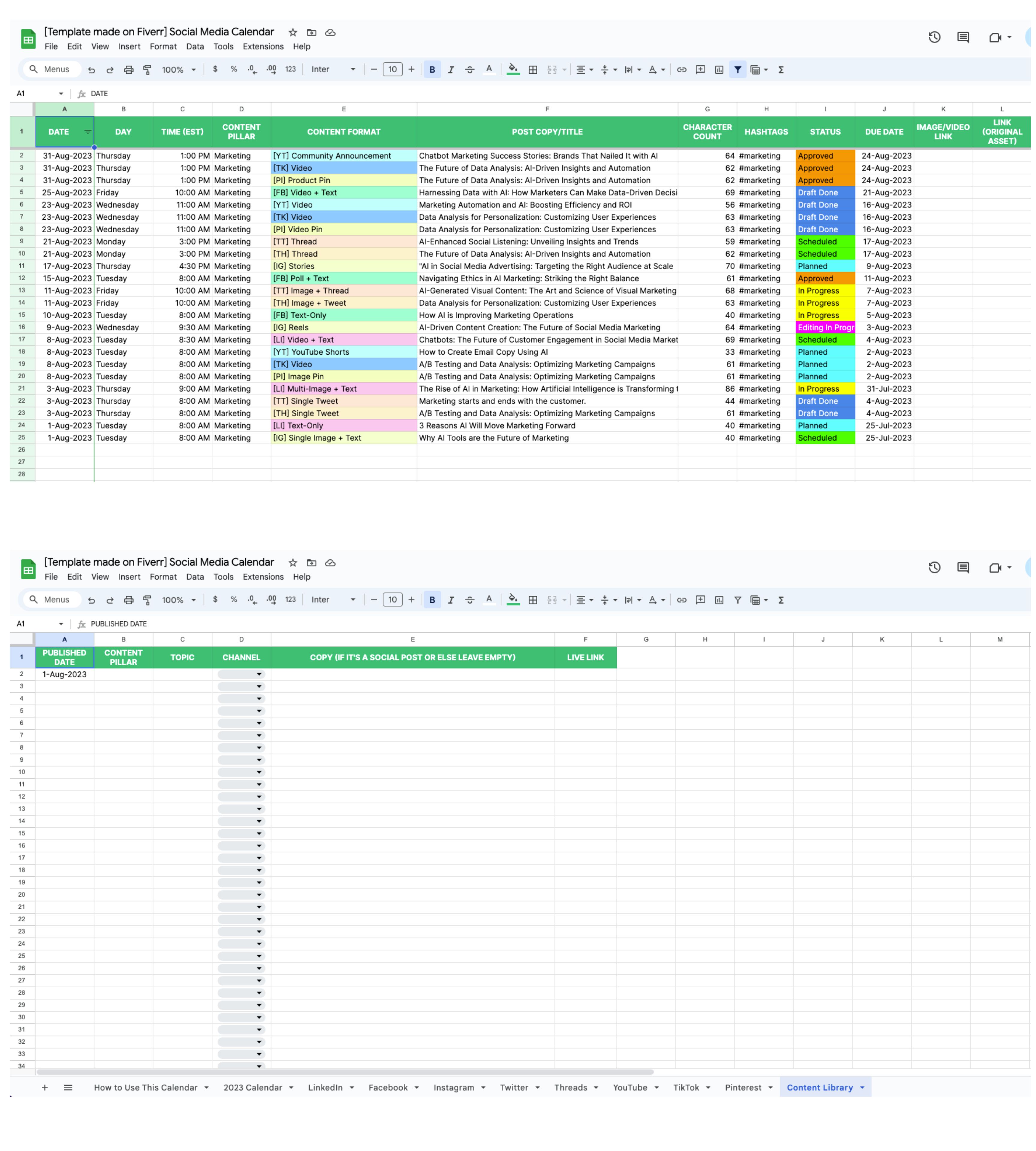 How to Create a Content Calendar in 5 Steps (Free Template)