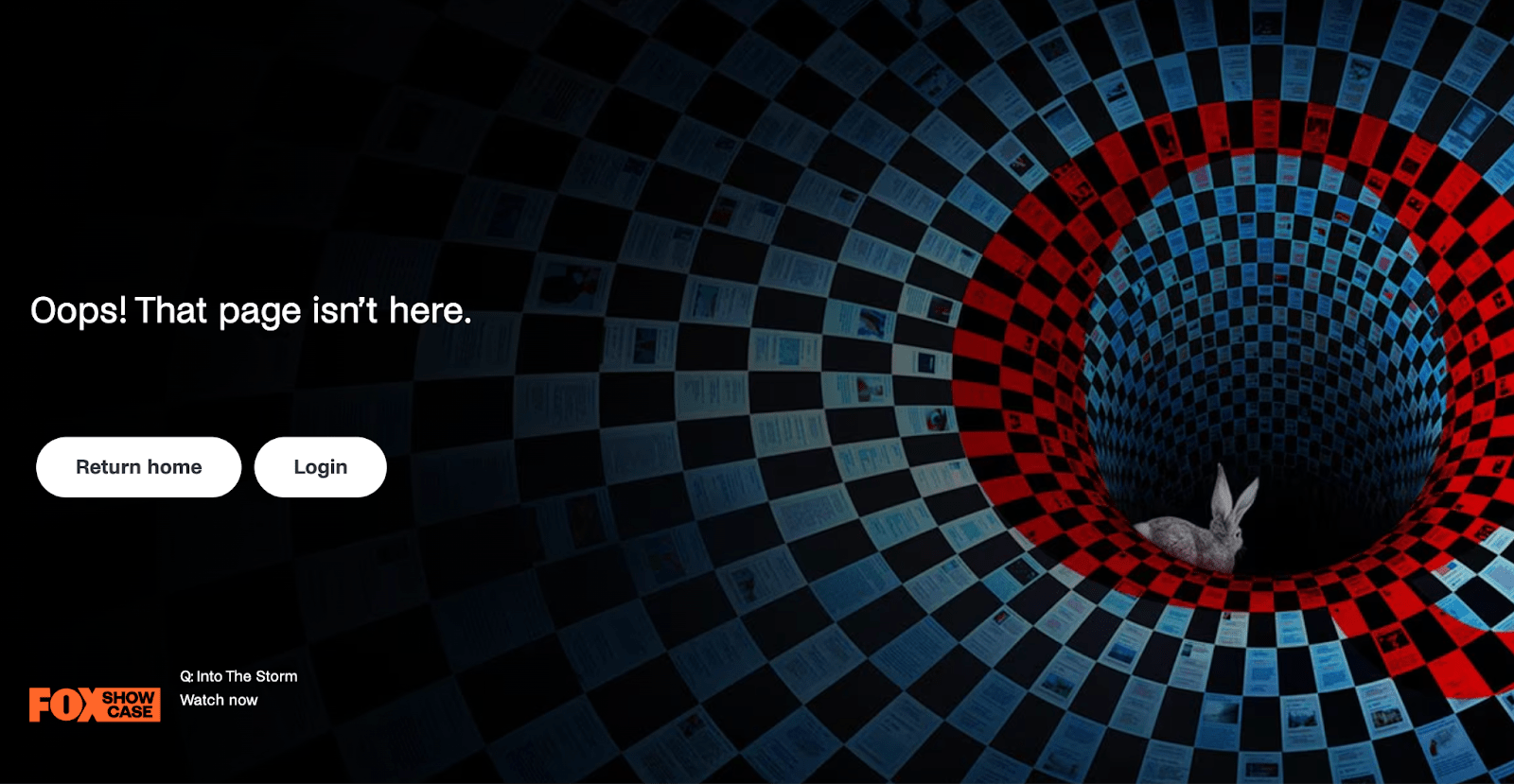 Foxtel 404 page