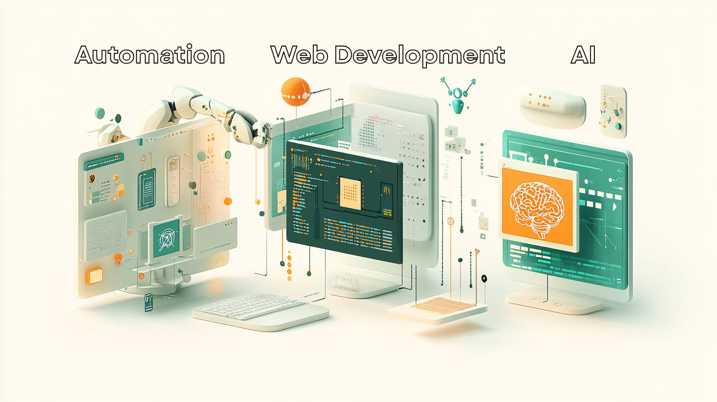 Automation, web development, and AI